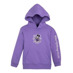 Disney 100 Mickey Mouse Purple Hoodie